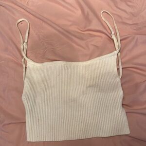 Edikted Open Back Knit Top Size S